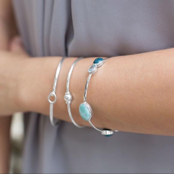✨ Stackable Multistone Bangle - Picture 3 of 3
